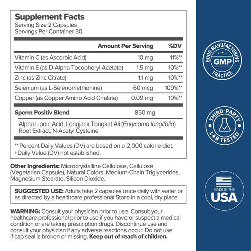 Preggo Men's Sperm Health Supplement